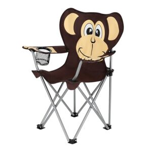 Dětská skládací kempingová židle NILS NC3029 opice