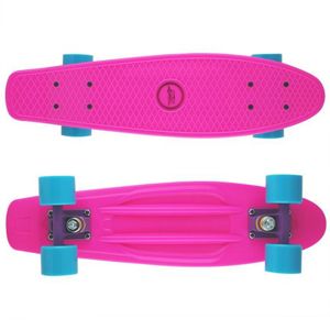 Skateboard NILS Extreme Plastik Board Fishboard 