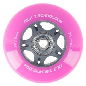 Kolečka a ložiska NILS Extreme 70 x 24 mm - růžové