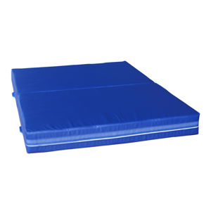 Dopadová skládací žíněnka MASTER T21 - 200 x 150 x 20 cm - modrá - 2. jakost