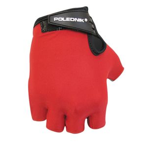 Cyklo rukavice POLEDNIK Basic dětské vel. 3 - červené