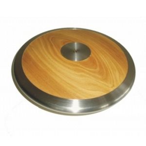 Atletický disk SEDCO závodní dřevo-chrom 1,5 kg 