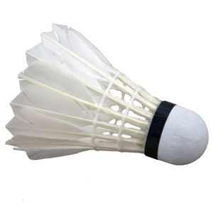 Badmintonové míčky BS2105 zelený pruh - péřové 12ks 