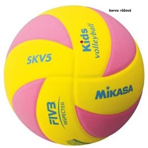 Volejbalový míč MIKASA Kids SKV5 - růžový