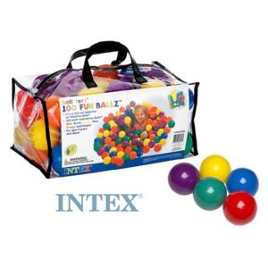 Hrací míčky INTEX barevné - 100ks