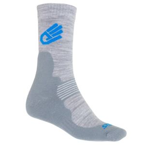 Sensor EXPEDITION Merino Wool ponožky šedá-modrá 
