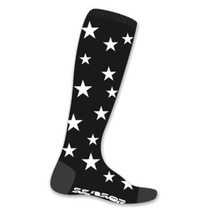Ponožky SENSOR ThermoSnow Stars černo-bílé 