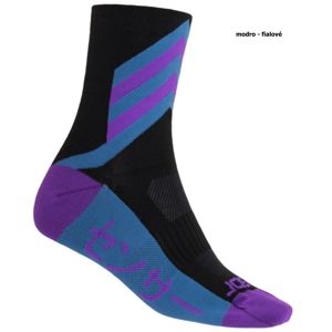 Sensor ponožky TOKYO černá-modrá-fialová