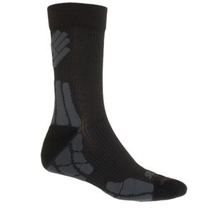 Ponožky SENSOR Merino Wool Hiking 9-11 černo-šedé 