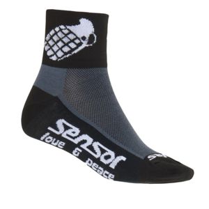 Ponožky SENSOR Race Evolution Bomb 3-5 černá 