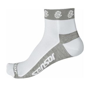Ponožky SENSOR Race Lite Ručičky bílé - vel. 3-5