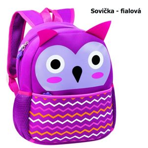 Dětský batoh SPOKEY Sovička - fialová 