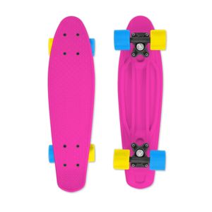 Skateboard STREET SURFING Fizz Board - růžový - 2. jakost